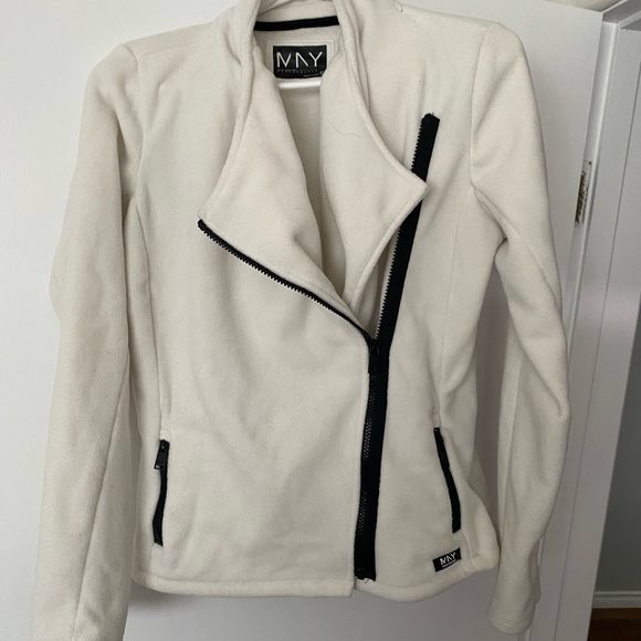 Cream colour warm fleece sweater - sz sm - Picture 1 of 2